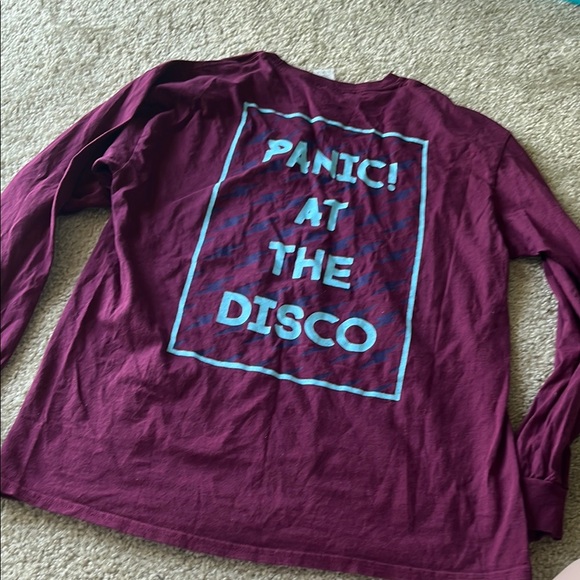 Panic! At The Disco Maroon Long Sleeve Tee - Picture 3 of 3